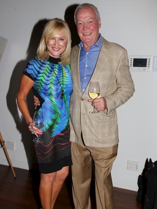 Kerri-Anne and John Kennerley, before his accident. Picture: News Corp.
