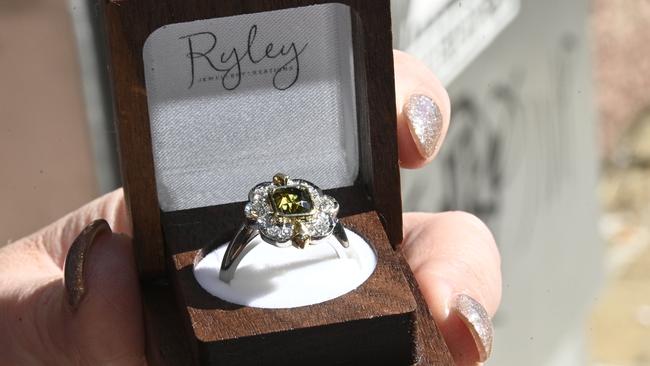 Ryley Jewellery Creations’ ring for LifeFlight.