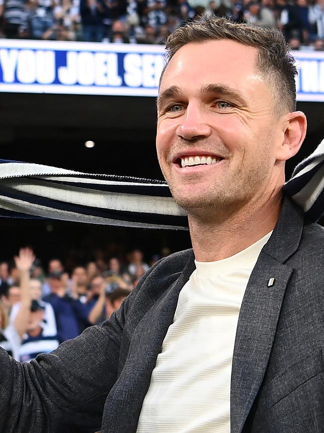 Geelong legend Joel Selwood. Picture: Quinn Rooney/Getty Images