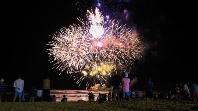 Fireworks are usually a staple of Gold Coast celebrations. Picture: Nigel Hallett