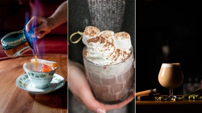 Warm cocktails are heating up night spots across Melbourne. Which one will you try next? Picture: Supplied.