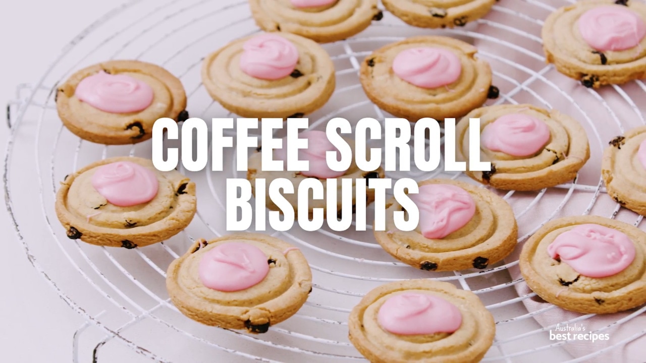 Coffee Scroll Biscuits