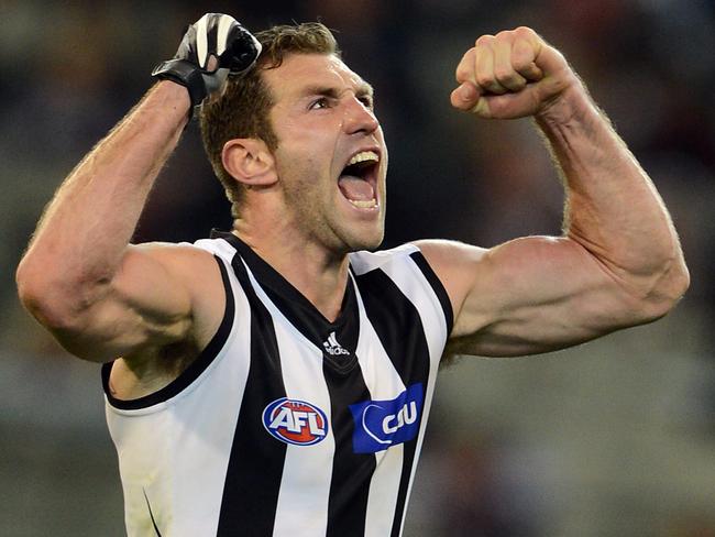 Collingwood v Essendon,Goal,Travis Cloke,4th trm,