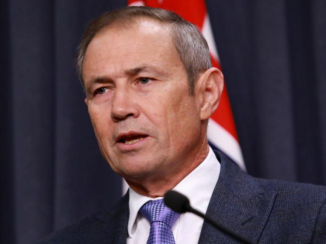 WA Premier Roger Cook says the aim of the campaign is to deliver the message that it is important to be sensitive in the workplace. Picture: NCA NewsWire /Philip Gostelow