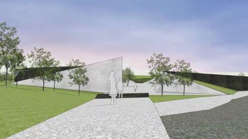 An artist’s impression of the proposed mosque in Narre Warren North.
