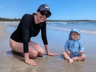 Megan with her son Xavier. Picture: Supplied