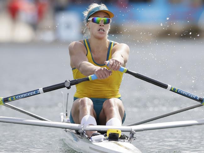 Kim Crow will represent Australia at the Rio Olympics. Picture: AFP