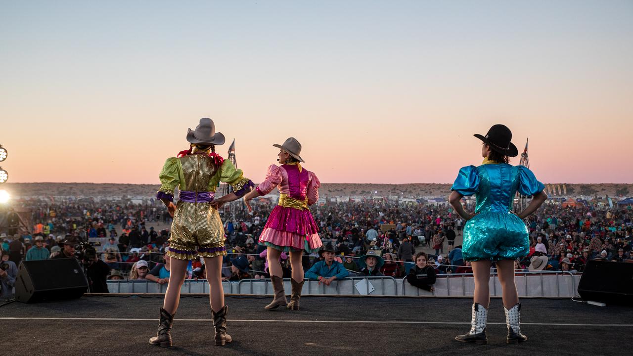 The Big Red Bash in Birdsville is in full swing.