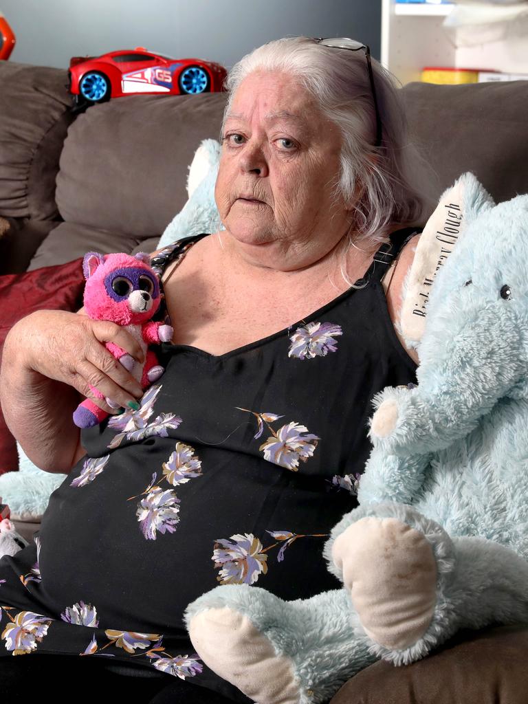 Dennise Shepherd, the grandma of the little boy who's mum has been charged with criminal neglect, is desperate to know how her little grandson is. Picture: Dean Martin