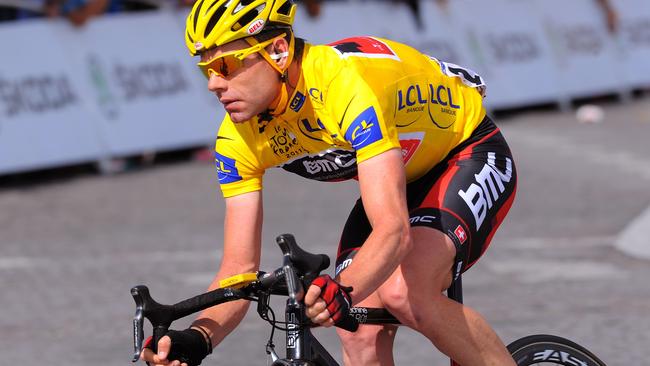 Cadel Evans was Australia’s first winner of Le Tour de France. Picture: Tim de Waele