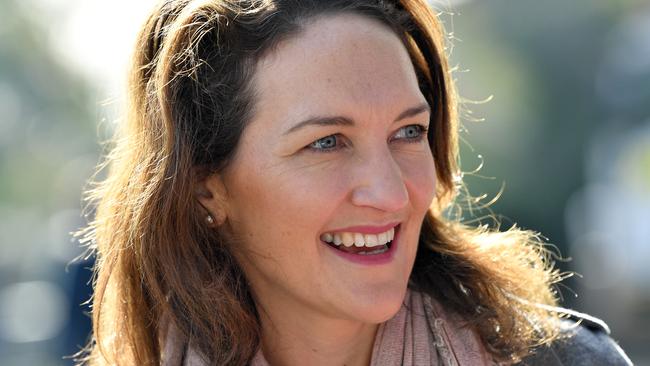 Liberal candidate for Mayo Georgina Downer did not give permission for her eligibility checklist to be published. Picture: AAP