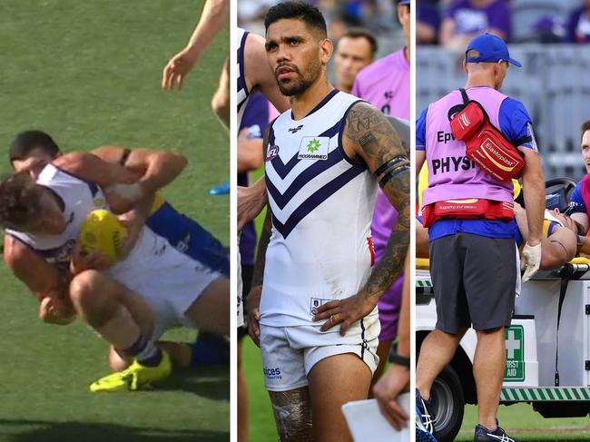 Injuries galore rock pre-season clash.