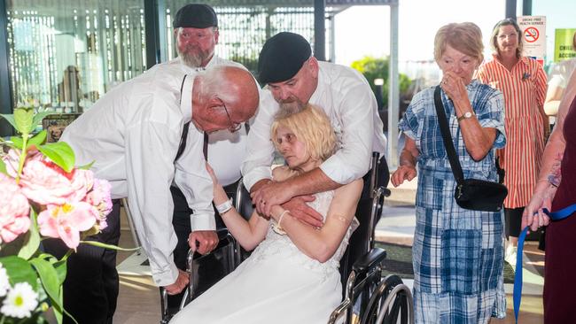 The wedding was packed with friends and family. Picture: Kirsty McVey Photography