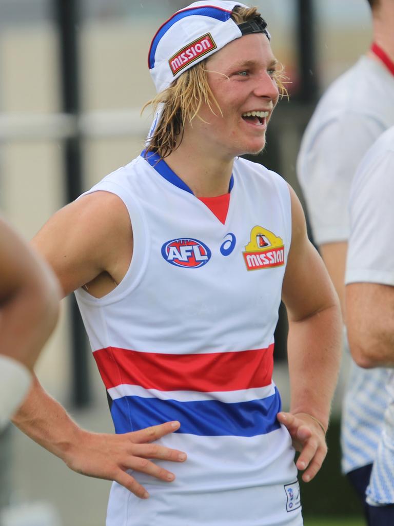 Afl 2020 Cody Weightman Round One Debut For Western Bulldogs Champion Data List Ratings 2020