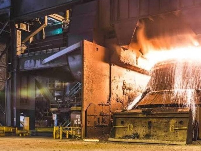 The Bluescope Port Kembla steelworks. Picture: Supplied