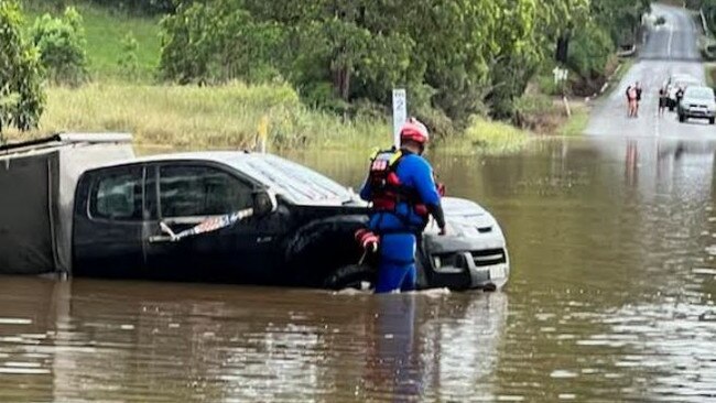 Mr McLennan said driving through flood waters “needs to stop”. Photo: supplied.