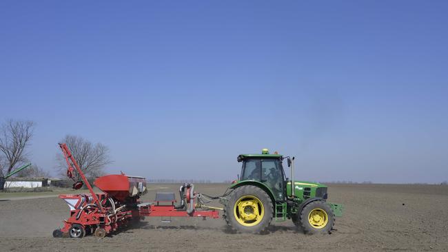 Grain exports from Ukraine have fallen dramatically since Russia’s invasion. Picture: AFP