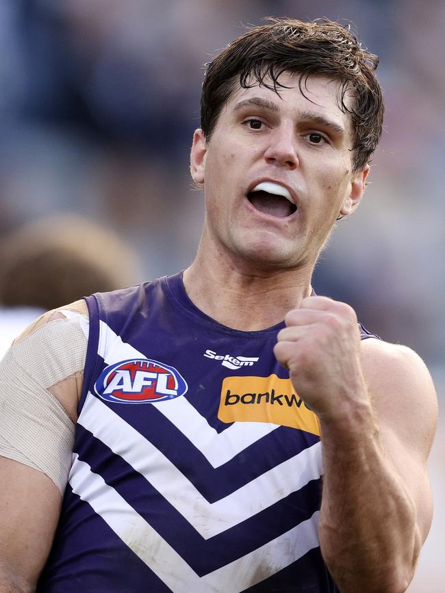 Lachie Schultz has left the Dockers. (Photo by Martin Keep/Getty Images)