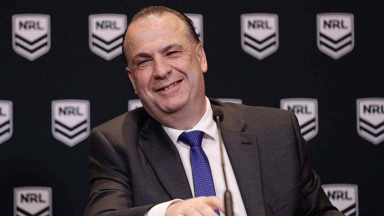 Peter V’landys could shift the NRL grand final from Sydney. (Photo by Mark Metcalfe/Getty Images)