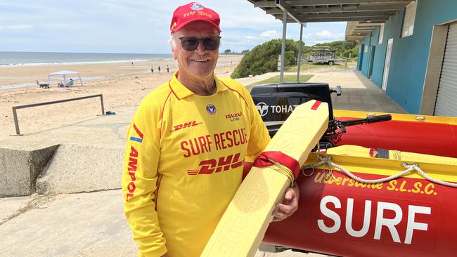 Brett Norton-Smith at the Ulverstone Surf Life Saving Club. Picture: Simon McGuire.