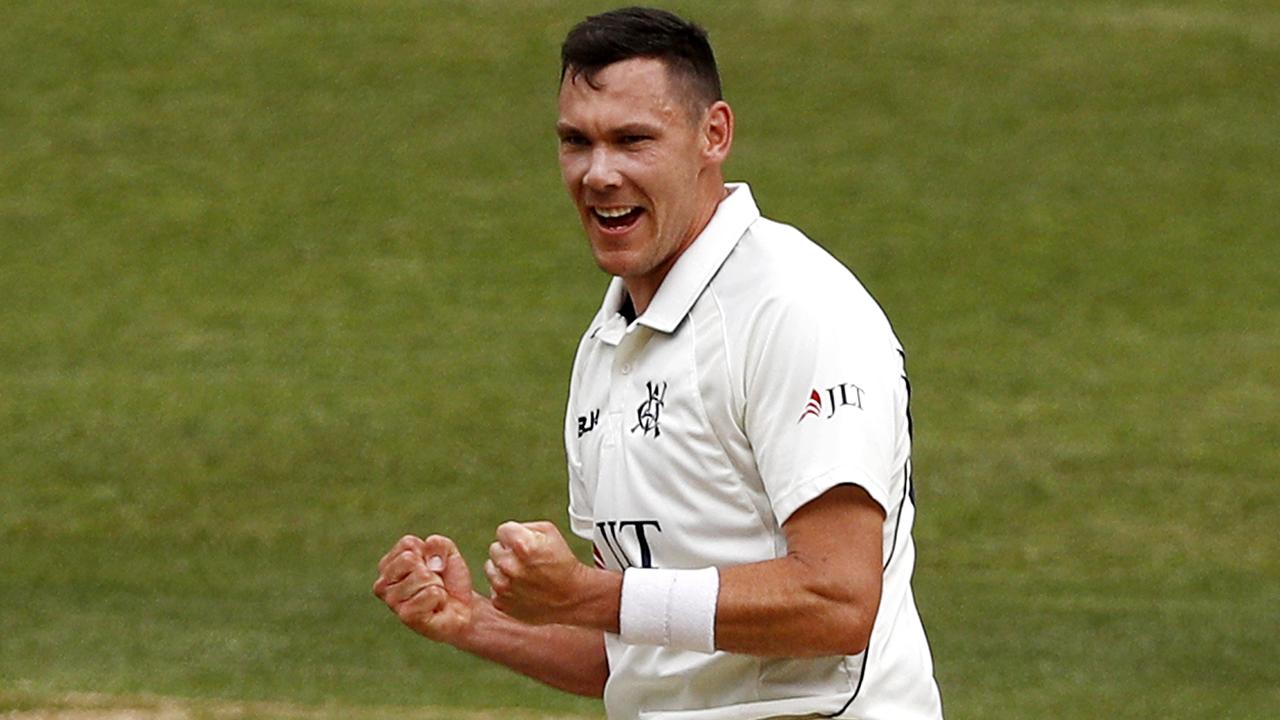 Scott Boland is in terrific Sheffield Shield form - and if called upon, he’s ready to wear the Baggy Green. (AAP Image/Daniel Pockett)