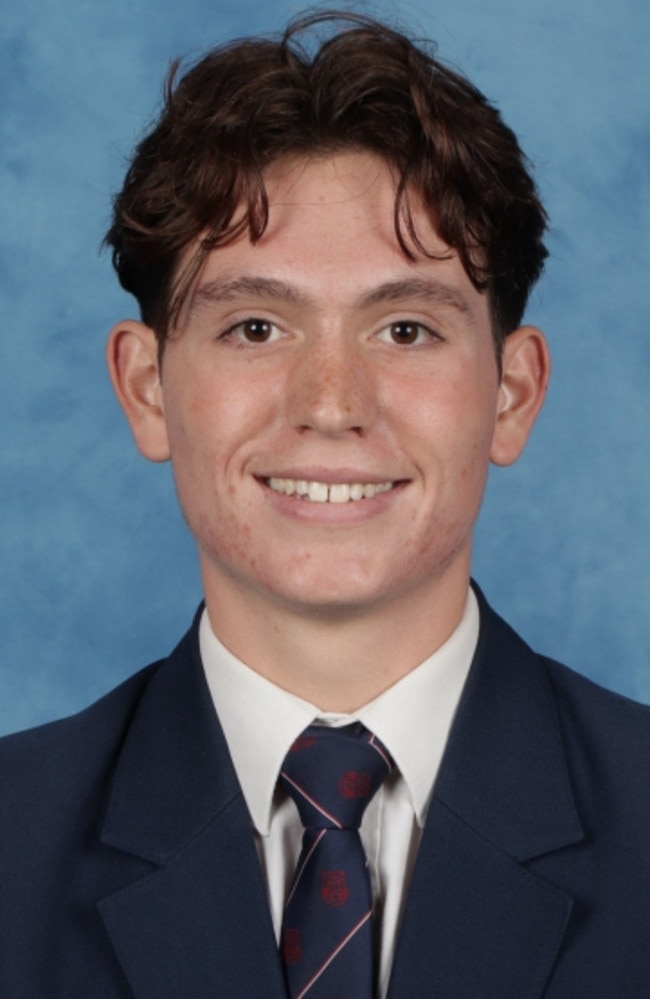 Alec Dyer, top academic achiever at Canterbury College. Picture: Contributed