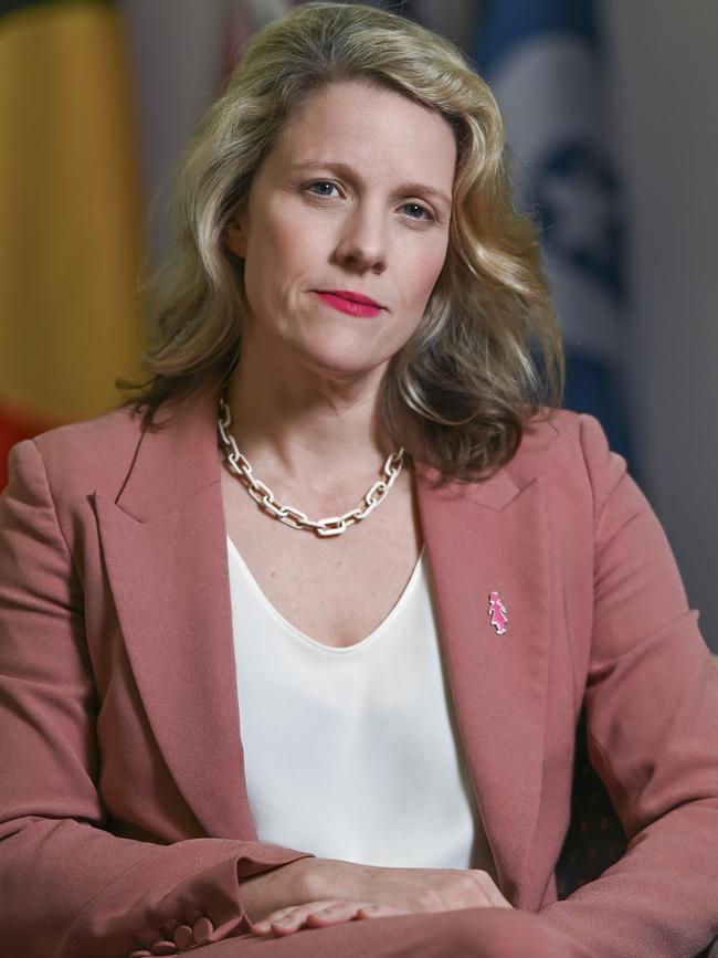 Minister for Home Affairs of Australia, Clare O'Neil.