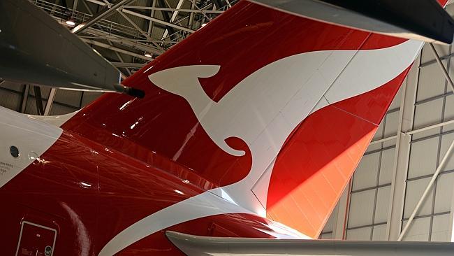 Credit rating agencies are reassessing their view of Qantas shares. Picture: AFP. 