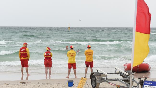 Patrol season has kicked off for lifesavers in Victoria. Picture: Jason Sammon