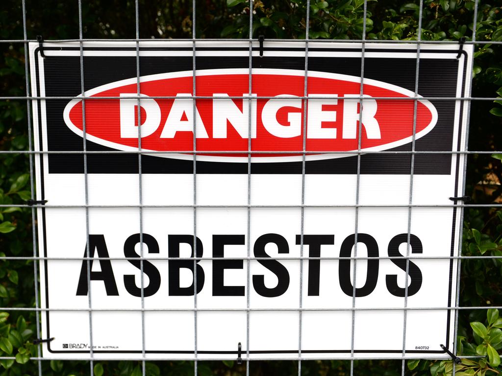 Asbestos was banned in Australia after being linked to serious health conditions such as cancer. Picture: AAP Image/Dan Peled