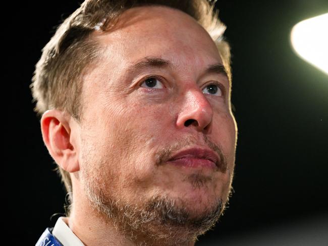 SpaceX, X (formerly known as Twitter), and Tesla CEO Elon Musk reacts during the UK Artificial Intelligence (AI) Safety Summit at Bletchley Park, in central England, on November 1, 2023. Picture: NCA NewsWire / AFP POOL / Leon Neal