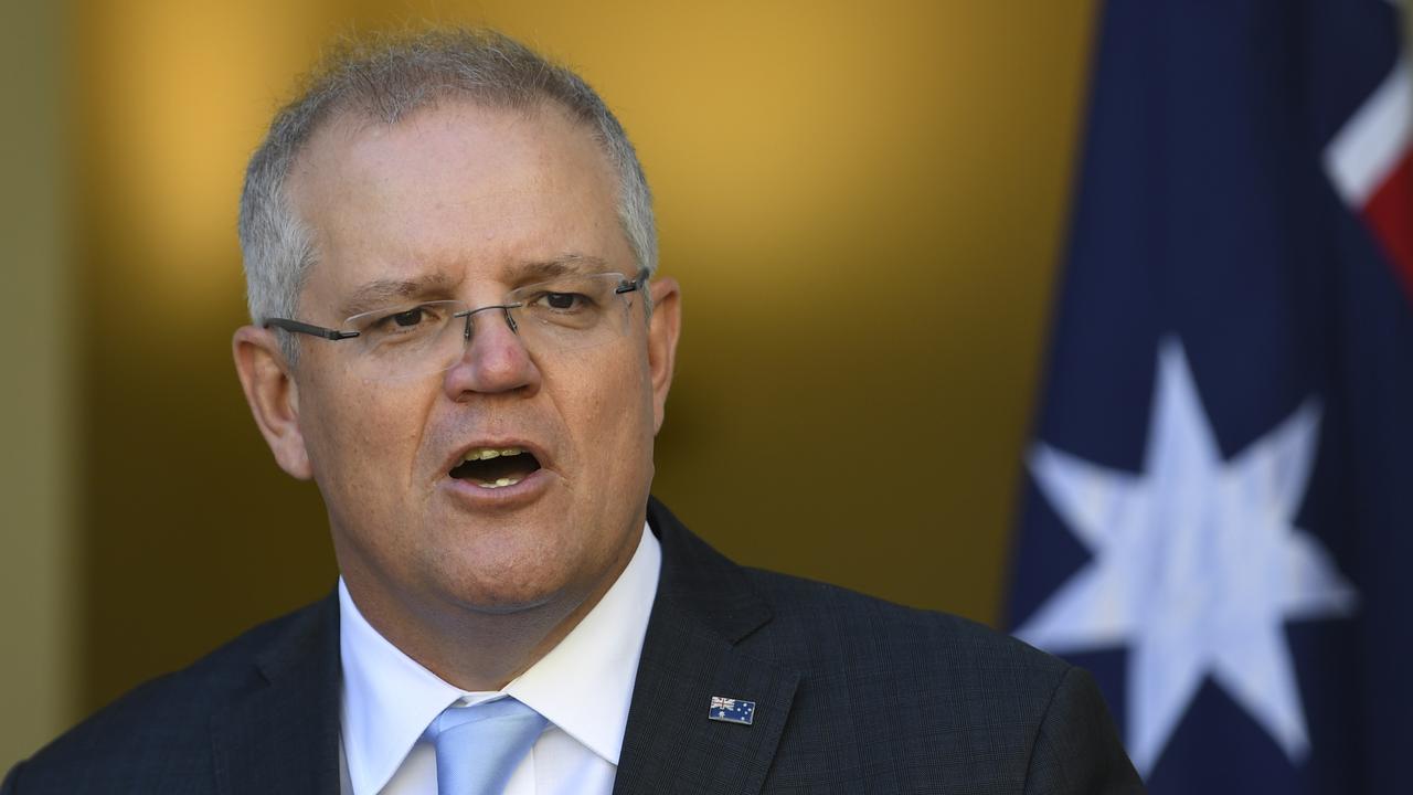 Australians approve of how the Morrison Government has handled the coronavirus pandemic. Picture: Lukas Coch/AAP