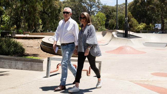 Mr Stevens said the Oaklands Park skate park was one of Charlie’s favourite spots where he spent more time there than at home. Picture: NCA NewsWire