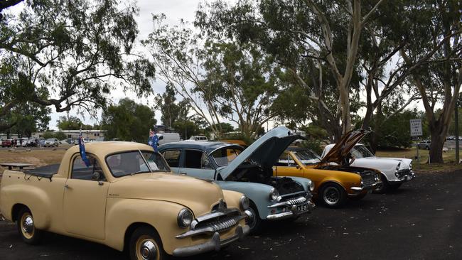 Look at these old cars just filled with character and charm at the Great Australian Bites Australia Day event 2023. Picture: Chloe Cufflin.