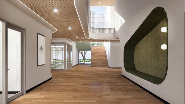 Inside Westminster School’s new junior primary building. Picture: Supplied
