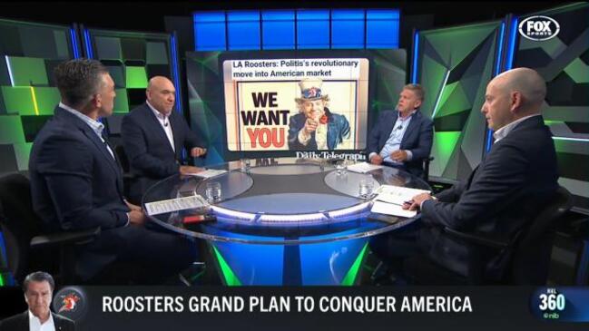 Roosters grand plan to conquer America