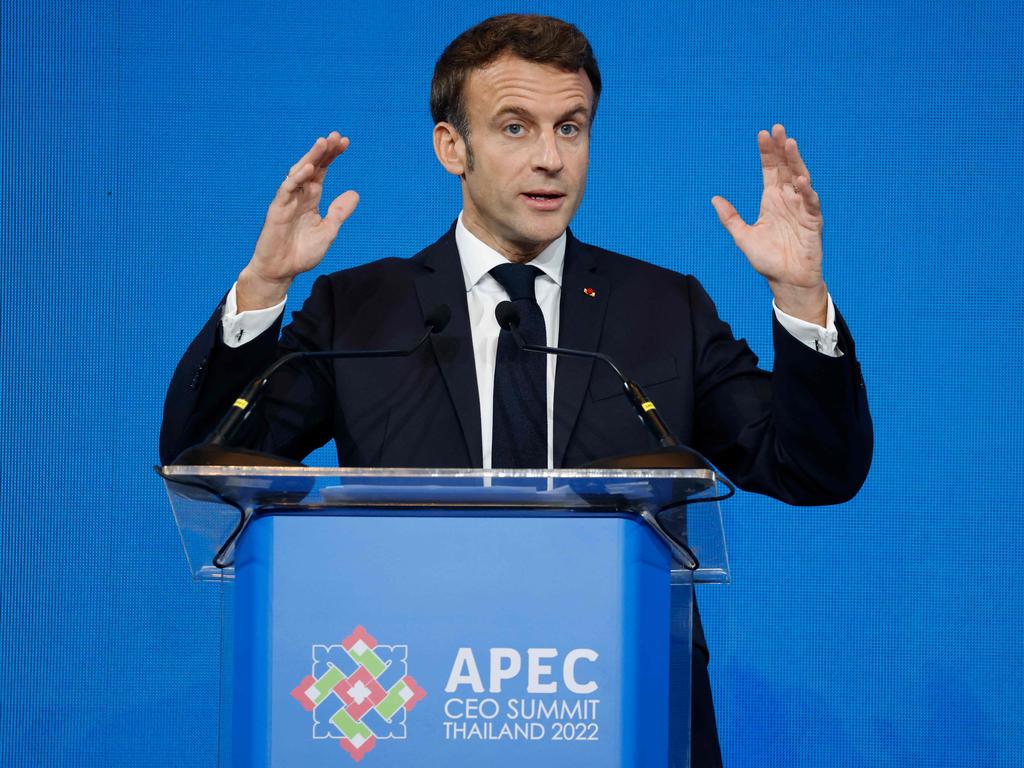 French President Emmanuel Macron Launches Torpedo At AUKUS Pact | The ...