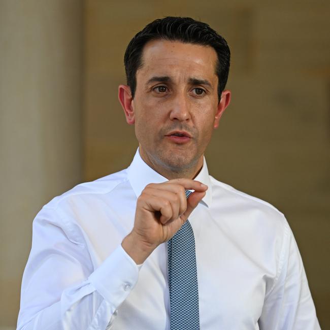 Opposition leader David Crisafulli. Picture: Lyndon Mechielsen/Courier Mail