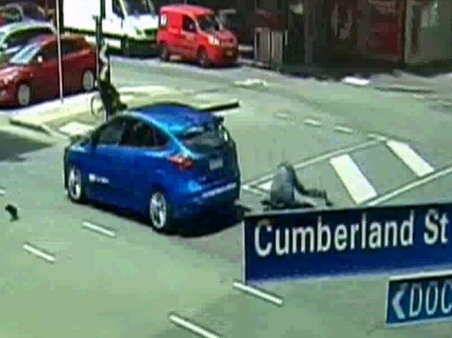 Hit run driver mows down wheelchair man in DocklandsPicture: Channel 7