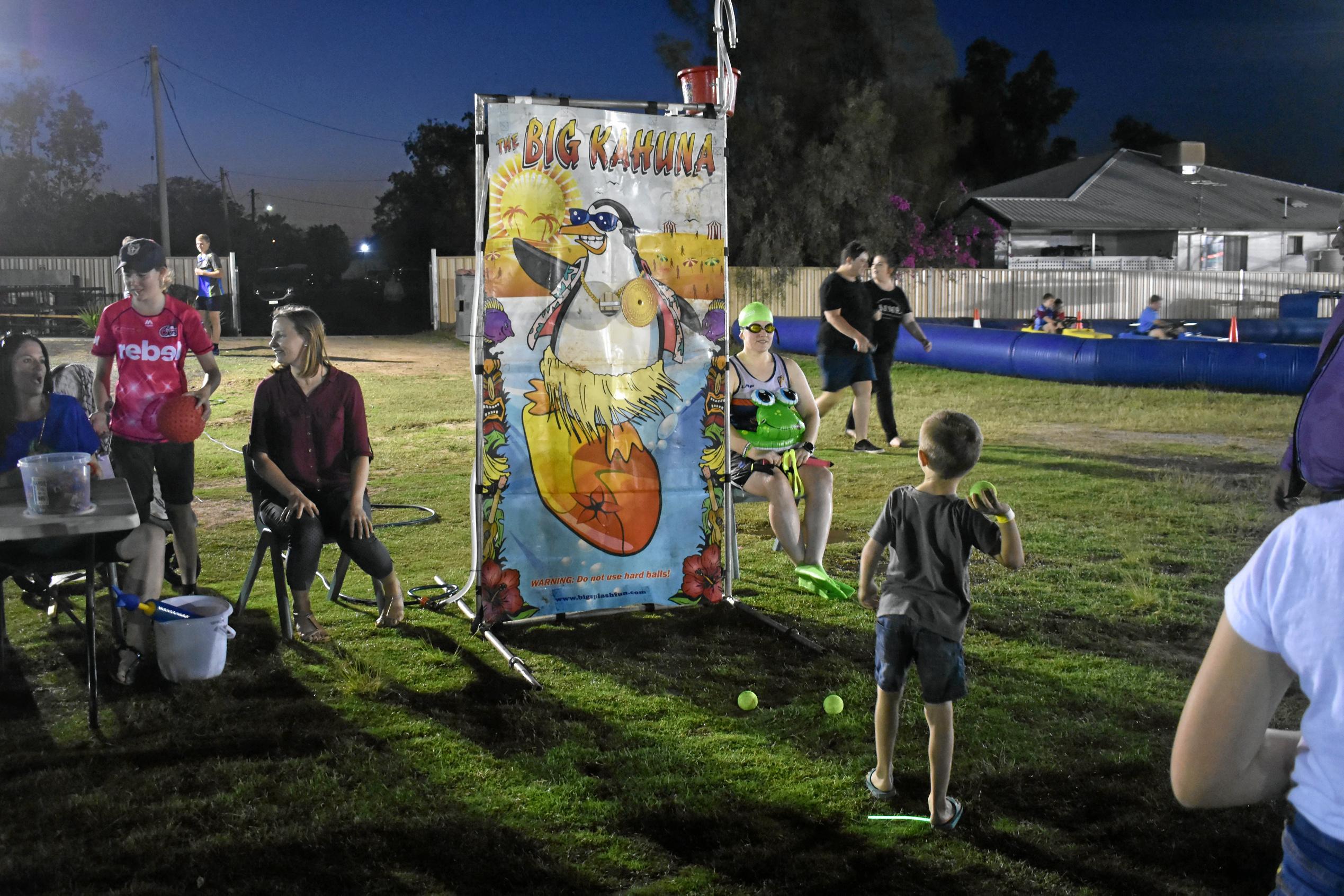 Fun times at the St John's Moonlight Fair on Friday night. Picture: Jorja McDonnell