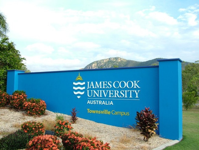 The James Cook University vice chancellor says 85 per cent of graduates stay in the region.
