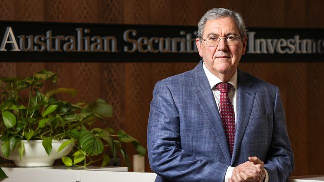 ASIC chairman Joe Longo. Picture: Ian Currie