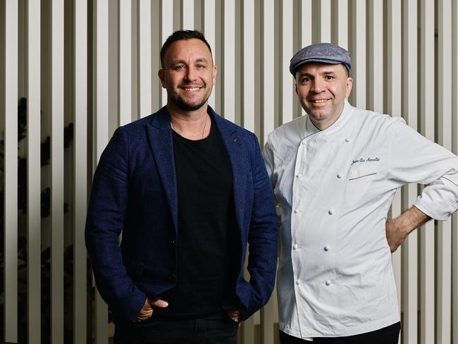 Jean-Luc Marcollet and Michael Tassis. Photo: Supplied, Marcus Ravik