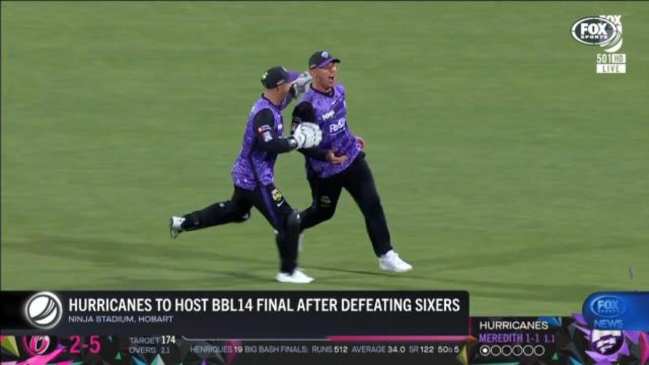 Hobart smash Sixers for decider spot