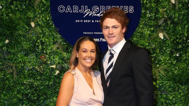 Amie and Gary Rohan in 2019. Picture: Peter Ristevski.