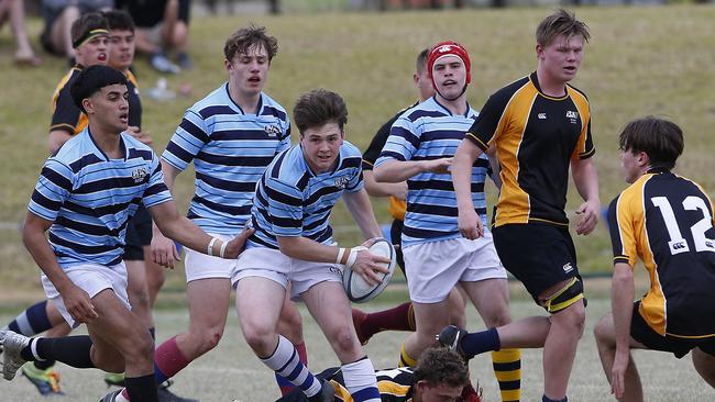 Nick Lamming, now with Sydney Juniors, playing for GPS II last year in the trials.