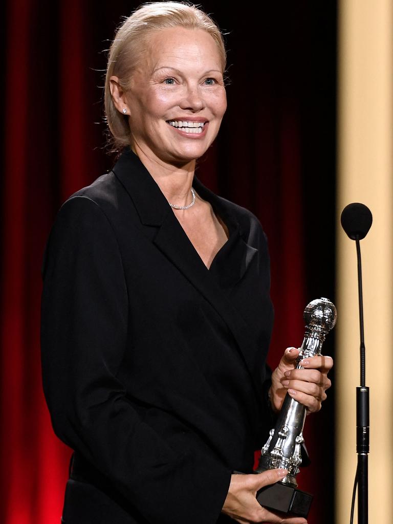 Pam scored a Golden Globe nomination but was shut out at the Oscars. Picture: AFP