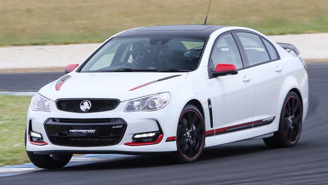 Holden dealers are charging big bucks to prepare limited edition Commodore V8s for delivery ... even though some buyers want them untouched and unregistered. Picture: Supplied.