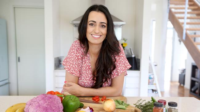 Dietitian Flavia Fayet-Moore other ways to make food taste good without using salt. Picture Nathan Edwards