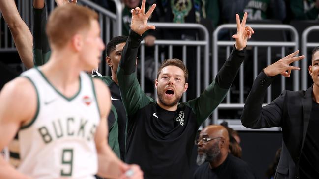 Matthew Dellavedova has been stuck on the bench in Milwaukee.